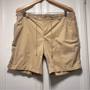 Lauren Ralph Lauren Women's Drawstring Active Shorts Sz 12 Camping Khaki